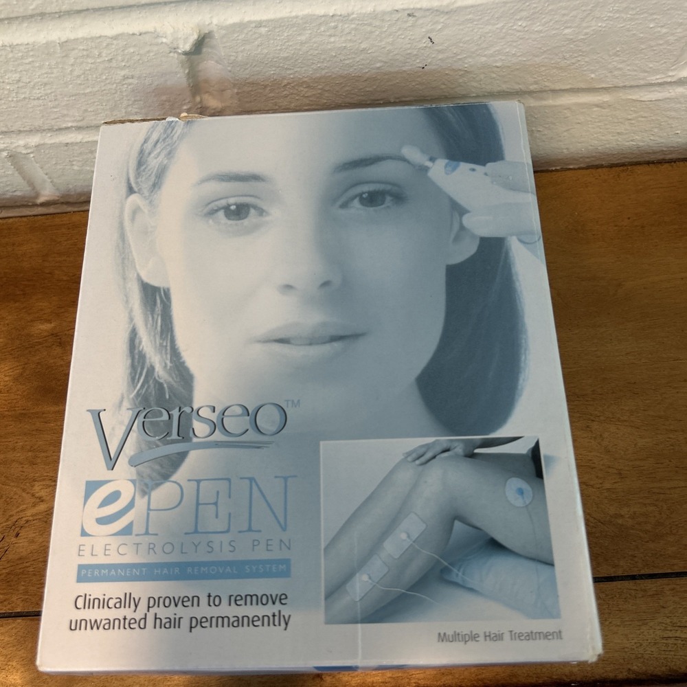 Verseo ePen  Permanent Hair Removal Electrolysis System Kit  - Tested